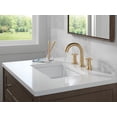 thumbnail image 7 of Delta 3558-Pd-Dst Trinsic 1.2 GPM Widespread Bathroom Faucet - Black, 7 of 7