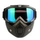 thumbnail image 2 of Máscara táctica de airsoft, paintball, máscaras protectoras faciales completas, casco de seguridad, gafas protectoras de combate, 2 of 5