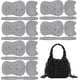 thumbnail image 1 of 6 láminas de malla plástica para dar forma a la base de bolsos, plantilla para hacer bolsos, ganchillo y bordado, láminas negras, 1 of 8