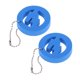 thumbnail image 5 of Paquete de 2 flotantes de agua para deportes acuáticos en la playa, barco de pesca, natación, surf, , acampar al aire libre, senderismo - Azul 5cm Sunnimix Llavero flotante redondo, 5 of 8