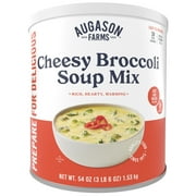 Augason Farms Cheesy Broccoli Soup Mix 3 lbs 5 oz No. 10 Can