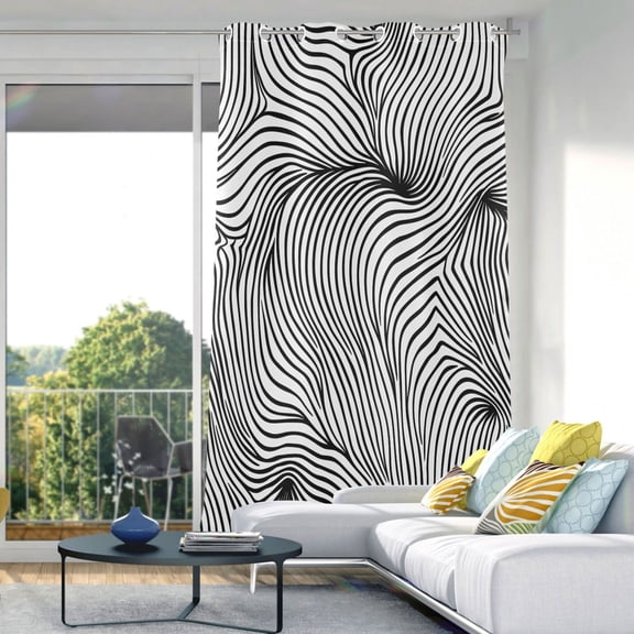 Artistic Line Blackout Curtains 84"x52" Thermal Insulated Curtain 1 Panel