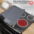 thumbnail image 3 of Koiauber Silicone Drain Pad Heat Resistant Hot Pots Pans Kitchen Drying Mat with Wide Raised Ridge Design Countertop Air Circulation Mat, 3 of 8