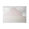 thumbnail image 6 of U R There Photography Horton Hilltop Red I Rustic Farmhouse Tempered-Glass Cutting Board 8"x 11", 6 of 8