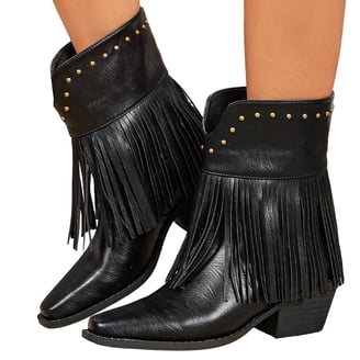 Roper Womens Rowdy Aztec Southwest Embroidered Round Toe 