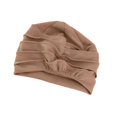 thumbnail image 4 of Guardoinrt Bonnet de Nuit en Coton Doux et Extensible pour la Perte de Cheveux Café 56-58cm 5Set, 4 of 6