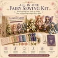 thumbnail image 3 of Fairy Patchwork DIY Collection 2026, Flower Fairies Sewing Kit, Handmade Craft Set for Beginner Adults, 3 of 6