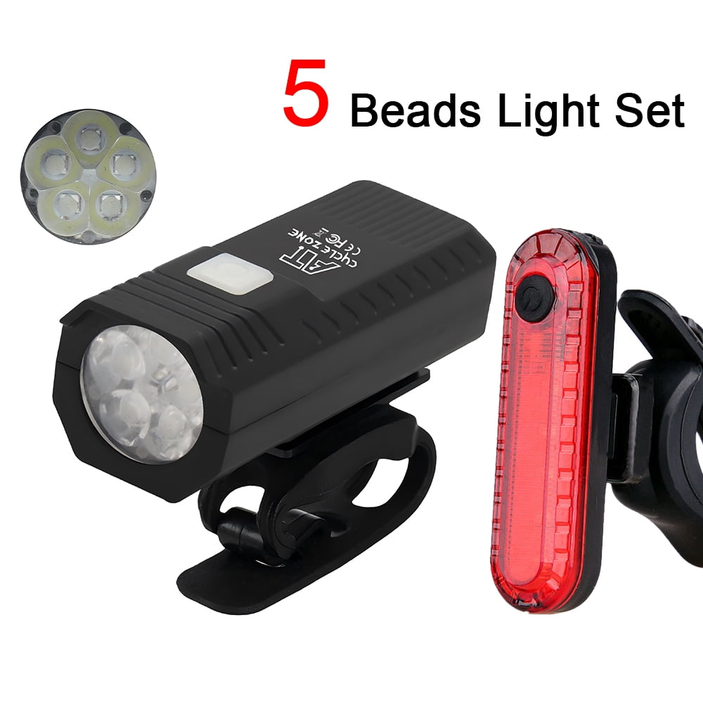 bell rechargeable led flashlight with 12v usb adapter charger Bell® 300 Lumen USB Rechargeable Bicycle Light Set