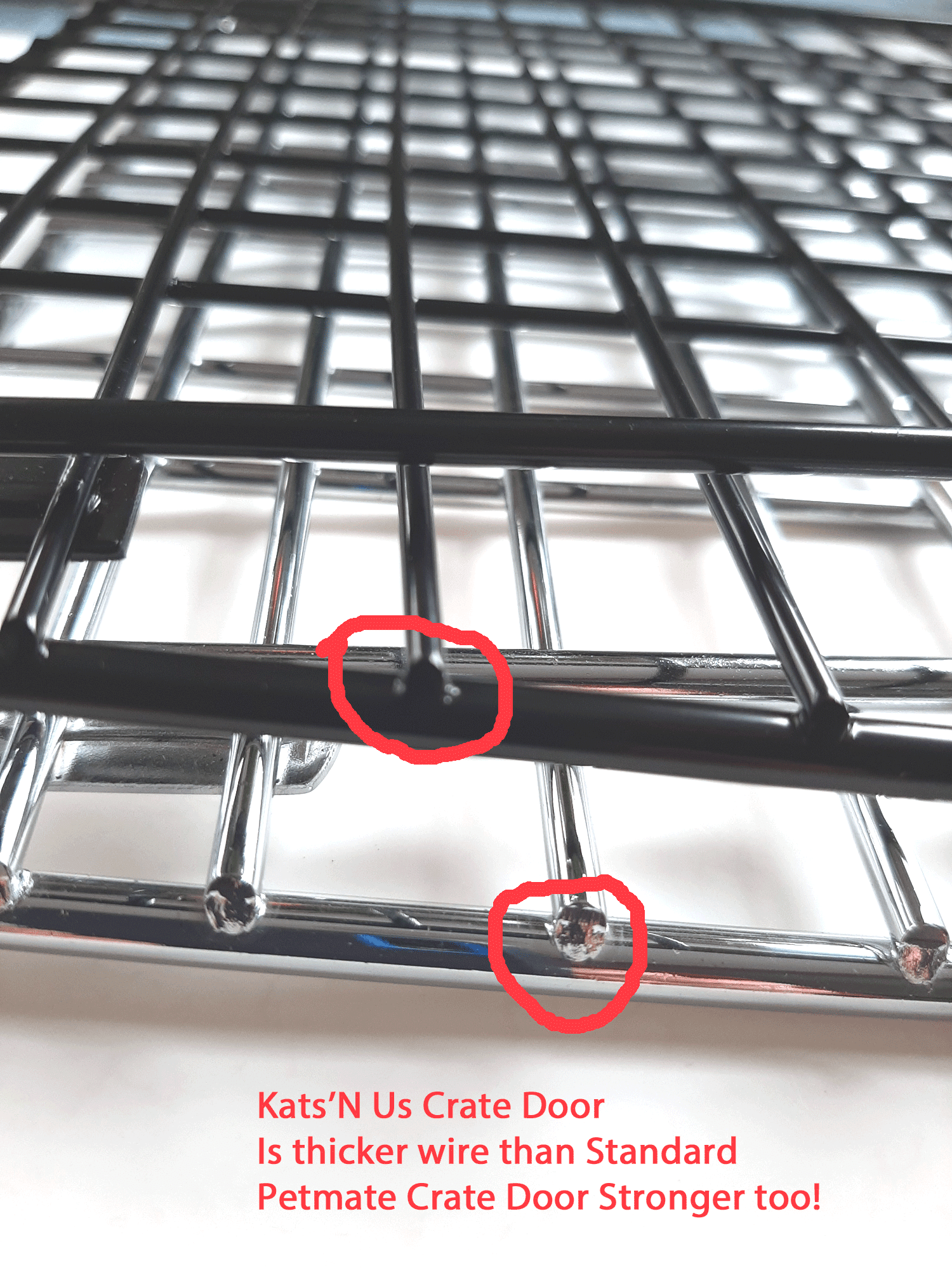 Heavy Duty Crate Replacement Door - Remington/Retriever/Kennel Aire/Bargain Hound - Xlarge Size 17 X 23