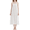 White, variant on Women 100% Cotton Long Slips Full Slips For Under Dress Lace Chemise Camisoles Slip Dress Petticoat