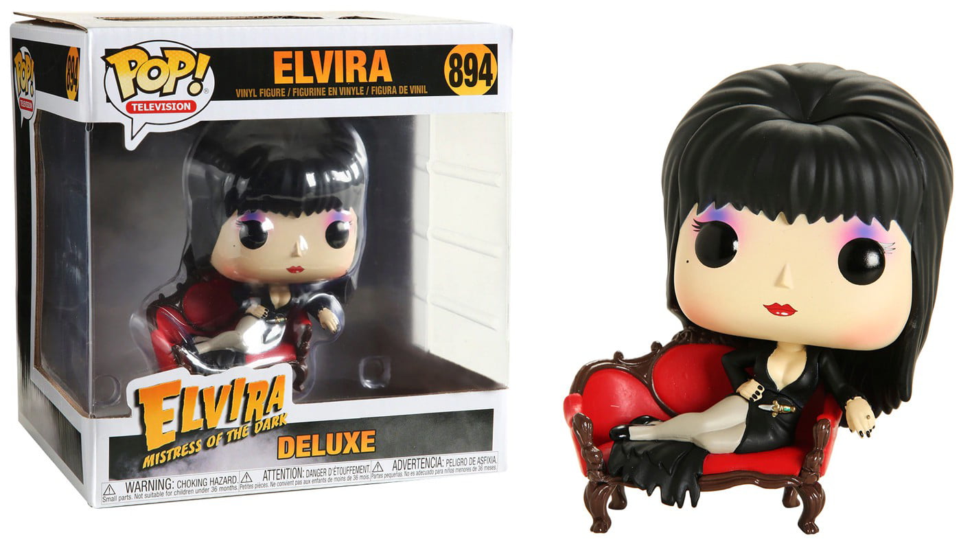 oppervlakte het einde repertoire Funko POP! TV Elvira Deluxe Vinyl Figure - Walmart.com