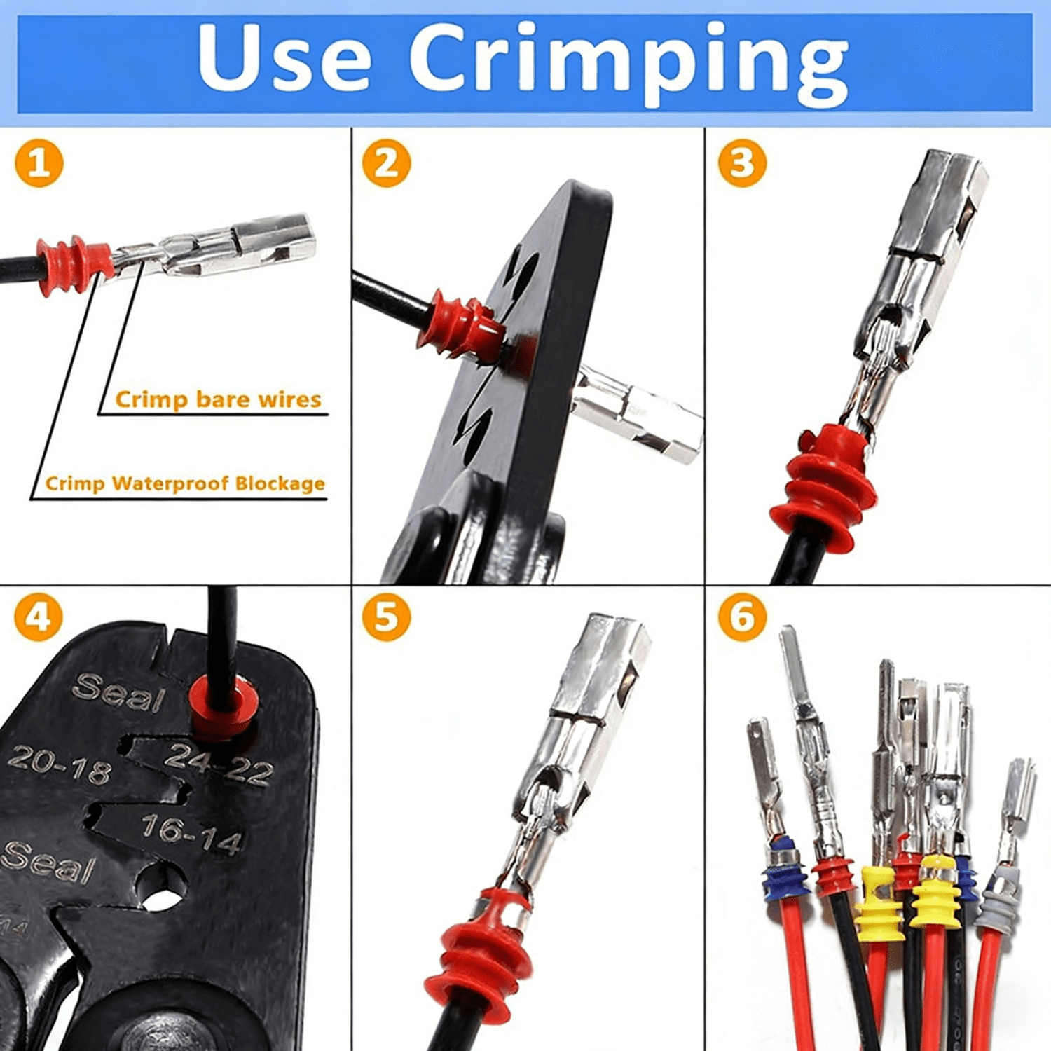 969PCS Pin Connector Kit, Car Electrical Wire Connectors Terminal Pins, 28Type 1/1.5/1.8/2.2/2.8/3.5mm Male & Female Wire Terminal Removal Tool, Non Insulated Crimp Pins for Motorcycle ATV
