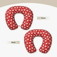 thumbnail image 3 of Gaeub Maple Leaves Print Memory Foam Travel Pillow,U-Shaped Neck Pillow,Head Neck Support Airplane Pillow,Flight Pillow for Traveling,Car,Home,Office,Washable Cover, 3 of 8