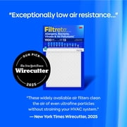 Filtrete 20x20x1 HVAC Furnace Air Filter, MPR 1900 MERV 13, Allergens Bacteria, Viruses & Air Pollutants, 2 Pack