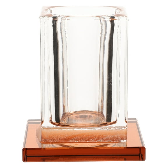 Acrylic Microphone Stand Single Slot Tabletop Mic Holder 1 Set