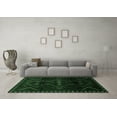 thumbnail image 3 of Ahgly Company Indoor Square Persian Emerald Green Traditional Area Rugs, 3' Square, 3 of 4
