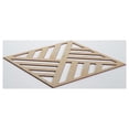 thumbnail image 4 of Ekena Millwork 23 3/8"W x 23 3/8"H x 1/4"T Large Allen Decorative Fretwork Wood Wall Panels, Hickory, 4 of 18