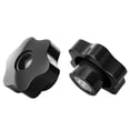 thumbnail image 2 of Perilla de apriete de rosca hembra M10, 10 piezas Perilla de tuercas de apriete con cabeza de estrella Perillas de apriete Apriete de rosca M10 para maquinaria Equipo industrial Equipo-38 mm, 2 of 3