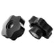 thumbnail image 2 of Perilla de apriete de rosca hembra M10, 10 piezas Perilla de tuercas de apriete con cabeza de estrella Perillas de apriete Apriete de rosca M10 para maquinaria Equipo industrial Equipo-38 mm, 2 of 3