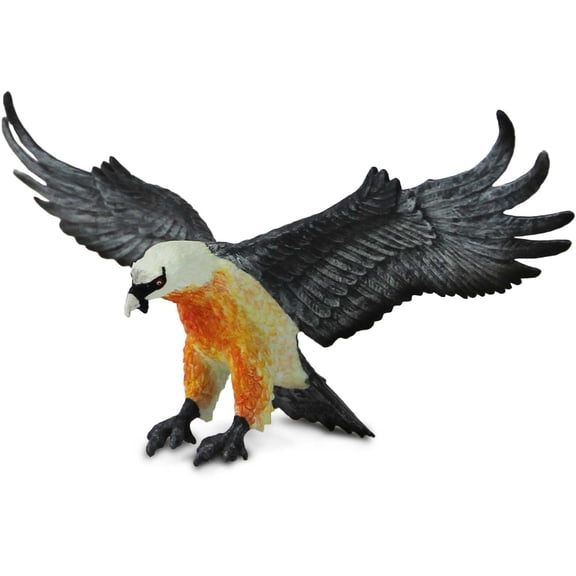 Safari Ltd Bearded Vulture Figure - Realistic 5.5" Bird Model - Educational Toy for Boys, Girls, and Kids Ages 3 