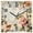 LightPink, variant on Cow Print Wooden Wall Clock Silent Non Ticking, Farmhouse Beige Brown Animal Prints Vintage Square Wall Clocks Battery Operated, Decor Clock for Home Office, Living Room, Kitchen, 12 Inch