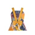thumbnail image 4 of Girls Dress Tank Bow Tie Sundress Summer Beach Floral 10 Years, 4 of 6