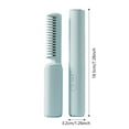 thumbnail image 2 of Ceramic Hair Styling Comb with 3 Temperature Settings 2 in 1 Wireless Rechargeable Mini Hair Curler and Straightener USB Charging for Frizz Control and Shine Enhancement, 2 of 7
