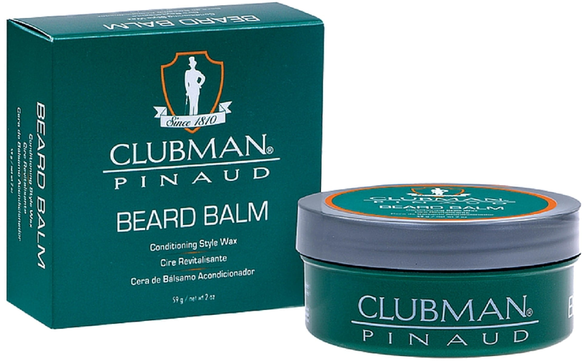 Clubman Pinaud Beard Balm 2 oz (Pack of 2)