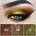 thumbnail image 2 of FOCALLURE 3 Pcs Glitter Eyeshadow Pigment, Long Lasting Eye Shadow with High-pigment Formula,Gilded Coral, 2 of 7