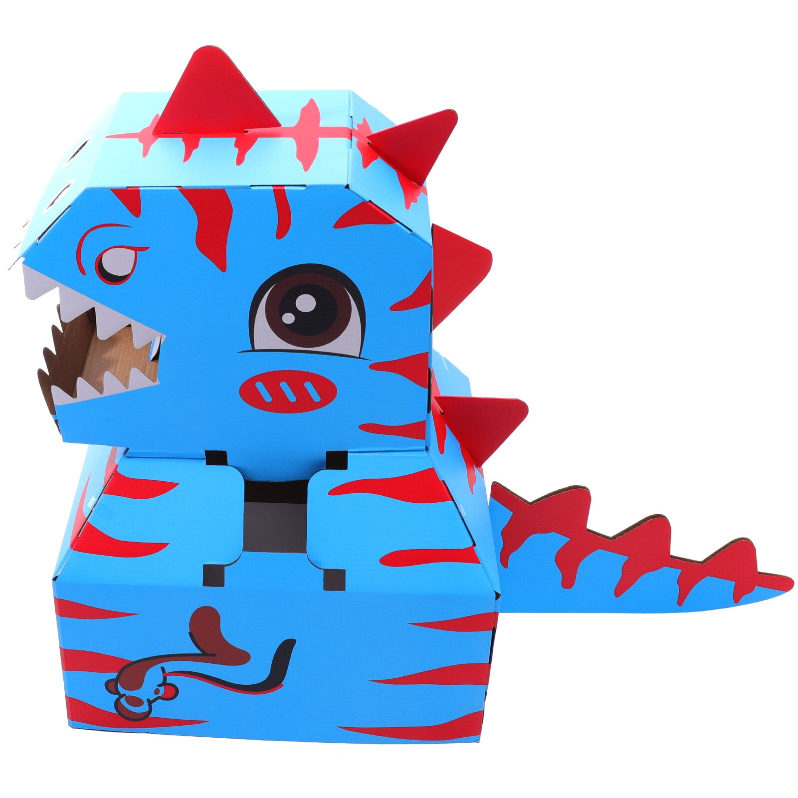 Buy Prevently Kids Dinosaur Cardboard Wearable 3D Carton Paper Toy Costume  Playhouse For Kid DIY Handmade 1 Packs Arts And Crafts for Kids Ages 3-5  Kids Arts And Crafts Organizers And Storage