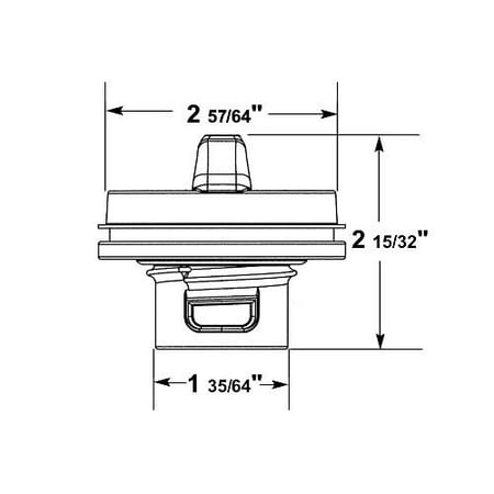 Stant 10521 Locking Fuel Cap