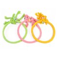 thumbnail image 3 of Parrot Swing Toy Hanging Cotton Rope Round Bird Circle Swing Parrot Ring Perch, 3 of 8