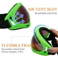 thumbnail image 3 of SAYFUT Ski Snowboard Goggles UV Protection Anti-Fog Snow Goggles for Men Women Youth, Pink/ White/ Blue/ Orange/ Green, 3 of 8