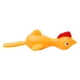thumbnail image 1 of Vogacara Eyección Chick Material TPR Juguetes divertidos Elástico Lanzamiento volador Pollo amarillo Sticky Juguete Dedo Pájaros Juguetes novedosos y de broma naranja Vogacara FN009878-02, 1 of 6