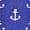Ancres (Navy), variante sur Miss Sparrow - Chaussettes Fantaisie en Bambou Respirantes et Douces pour Femmes / Chaussettes à Pois Rayés à Motifs