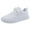 White, variant on Kids Girls' Lace Up Flat Tennis Shoes Fashion Leather Lightweight White Skate Shoes Casual Slip On Dress Shoes Pink Size 13 Little Child