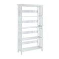 thumbnail image 1 of 5 Tier Bookcase, White - 31.5 x 11.75 x 59.75 in., 1 of 1