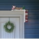thumbnail image 2 of Decoración navideña tridimensional de madera con letras navideñas, marco para puerta colgante, adorno para mesa de esquina, marcos para puertas con letras, 2 of 5