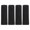 Black, variant on FUTUREORYY Handlebar Sleeves Black Sponge 4Pcs