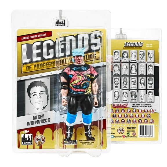 Legends of Professional Wrestling Series Action Figures: Mickey Whipreck [Bloody Variant]