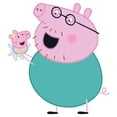 thumbnail image 2 of CafePress - Peppa Pig: Daddy Pig & Baby Long Sleeve Infant T Shirt - Long Sleeve Infant T-Shirt, 2 of 2