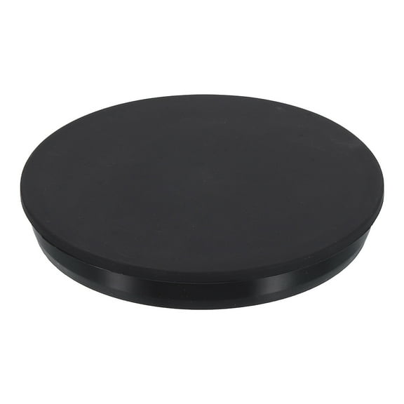 Silicone Hole Plug, Waterproof Round Rubber Stoppers Bottle Seal Plugs Tube Pipe End Caps for 160mm/6.3" Hole for for Bathtub Bottle, Black