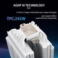 thumbnail image 3 of Thermalright Peerless Assassin 120 White ARGB CPU Air Cooler,6 Heat Pipes,TL-C12W-S PWM Fan,Aluminium Heatsink Cover, AGHP Technology,for AMD AM4/AM5/Intel LGA 1700/115X/1200/2011/1851, 3 of 6