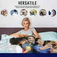 thumbnail image 5 of Custom Blanket Customized Blankets with Photos Personalized Picture Blankets Customizable Blanket Throw with Picture Upload Customized Gift for Man Women Couple Valentine 4 Sizes 4 Photo Collage, 5 of 6