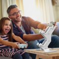 thumbnail image 2 of Controller Stand, Gaming Headset Stand For PS5/PS4/Xbox Series X S/Xbox One/Nintendo Switch/Headset Aluminum Metal Stand Universal Gamepad Game Controller Accessories, 2 of 9
