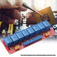 thumbnail image 3 of Módulo De Relé Optoacoplador De 8 Canales, Disparador Alto Y Bajo, Aislamiento De 5 V, 12 V O 24 V, Rendimiento Estable, Diseño Tolerante A Fallos, Luz Indicadora De, 3 of 7