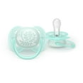 thumbnail image 3 of Philips Avent Ultra Soft Pacifier 0-6M, Bird / Snail, 2 Pack, SCF091/41, 3 of 12