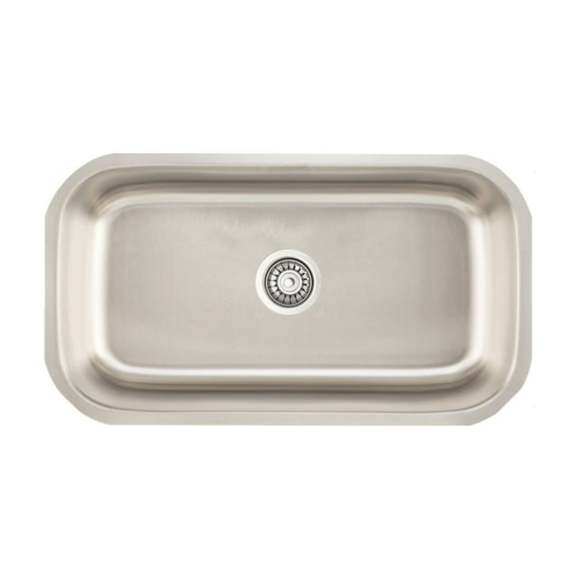 Stainless Steel undermount Kitchen Sink - 27 inch single bowl - 18 Gauge