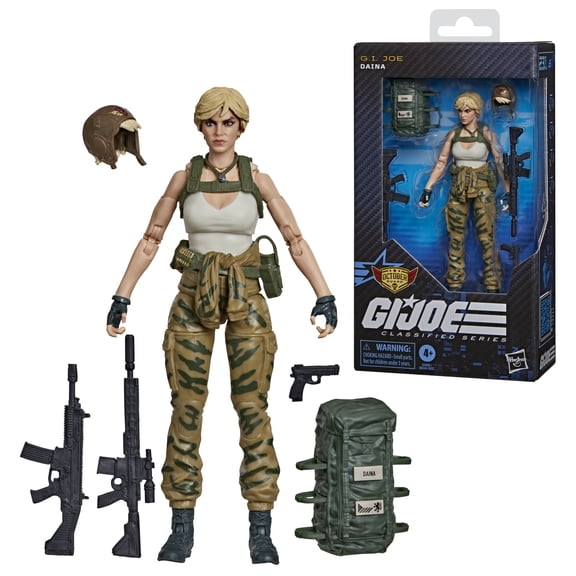 G.I. Joe Classified Series 231, Daina, 6 Inch October Guard Action Figure