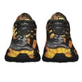 thumbnail image 5 of Halloween Pumpkin Trick Or Treat Shoes Sneakers for Women Men Black Size 13, 5 of 7
